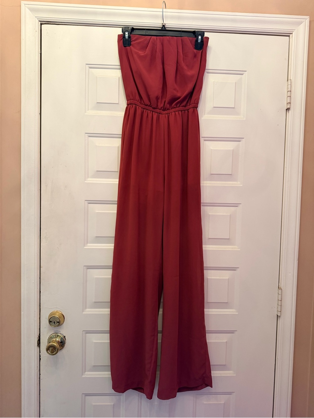 Strapless Rose Romper